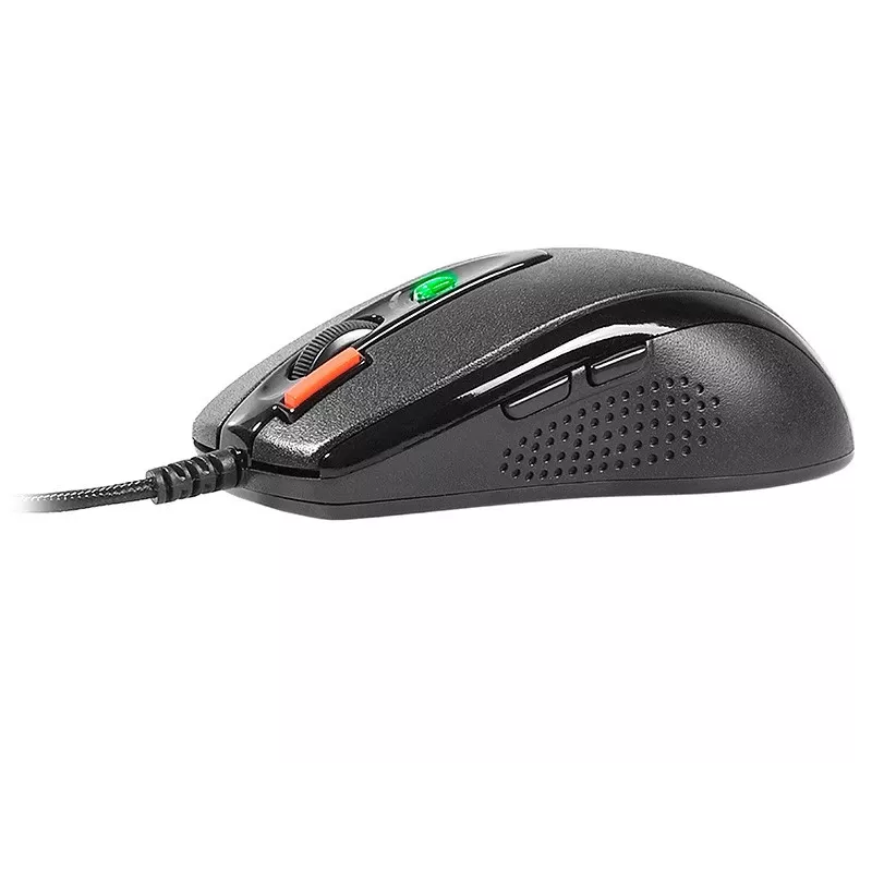 Žaidimų pelė A4Tech X-7120 USB Type-A ambidekstrinė 2000 DPI, 3 ms, laidinė, juoda