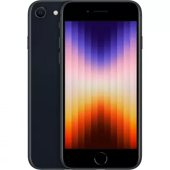 “Apple iPhone SE 2022 128GB Dual-SIM Midnight 11.94cm (4,7 colio) IPS LCD ekranas iOS 15 12MP kamera”