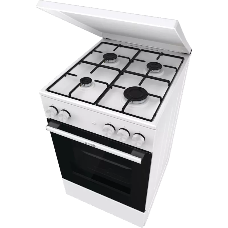 Gorenje GG5A14WJ Laisvai pastatoma dujinė viryklė Balta