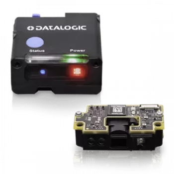 Datalogic Gryphon GFx4500 serijos 2D WA juodas įmontuojamas skaitytuvas, 2D imtuvas (1 MP, plačiakampis, baltas apšvietimas), micro-USB, IP54, juodas (GFS4520-BK-WHT)