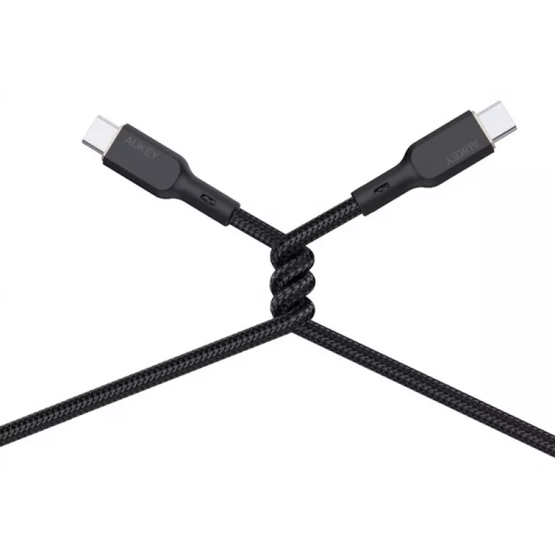 AUKEY CB-KCC101 Nailoninis laidas USB C – USB C 1 m