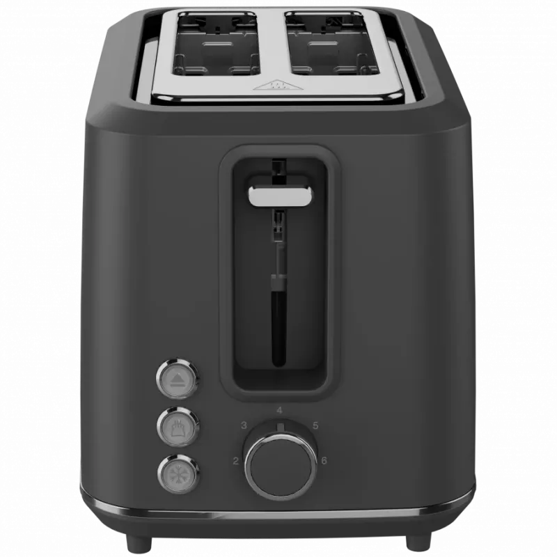 Elektrinis skrudintuvas AENO ATS0001G — 2 lizdai, 220–240V 50–60Hz, 920–1080W, 3 režimai, 7 skrudinimo lygiai, Pilka
