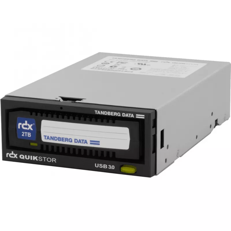 Overland-Tandberg RDX QuikStor – vidinis RDX diskų įrenginys su SuperSpeed USB 3.0 – 3,5 colio (8,9 cm)