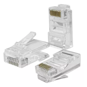 RJ45 kištukas QOLTEC 54544 CAT6 UTP, 100 vnt. pakuotė