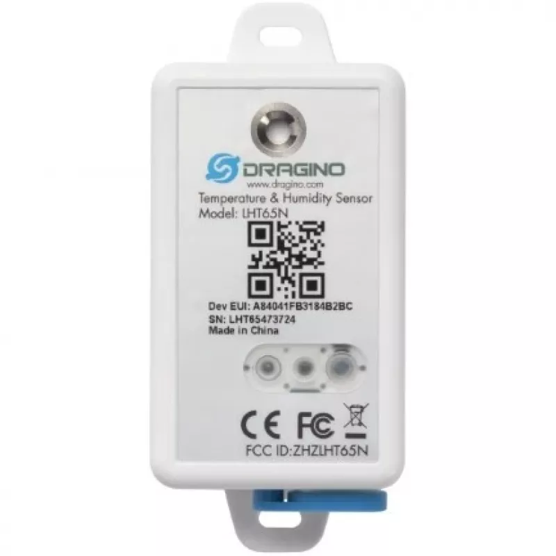 DRAGINO LHT65S-EU868-E3 – LoRaWAN temperatūros ir drėgmės jutiklis