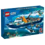Konstruktorius LEGO City Arktinis tyrinėjimų laivas 60368 — 815 dalių, 7+ metai, 4 minifigūrėlės