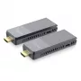 Belaidis HDMI prailgintuvų rinkinys DIGITUS DS-55359 — 4K/60Hz, 150 m, AV siųstuvas ir imtuvas