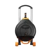 Fiskars sodo būgnas su XL žarna ant ratų