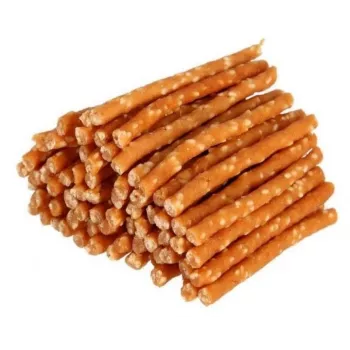 Šunų skanėstai Hilton Chicken Rice Sticks 500 g – vištienos ir ryžių hipoalerginiai lazdelių užkandžiai suaugusiems šunims