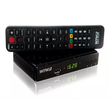 WIWA 2_275294 DVB-T/DVB-T2 HD imtuvas, H.265, HDMI 1.3, USB 2.0, SCART, juodas