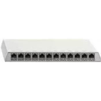 Patch Panel Rutenbeck PP-ClassEA iso-12 Ap 12x RJ-45 Baltas