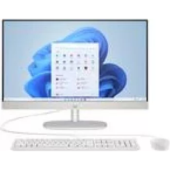 HP All-in-One Touch PC 24-cr0241ng [60,5 cm (23,8 inch) liečiamasis ekranas, Intel Core i3 N300, 8 GB RAM, 512 GB SSD, Windows 11] (D17TYEA#ABD)