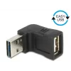 DeLOCK 65521 USB 2.0 lyties keitiklis A (EASY-USB) į A (kampuota)