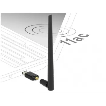 Belaidis tinklo USB adapteris DeLOCK 12535
