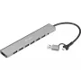 USB mazgas SANDBERG 136-66 — 7x USB 3.0 prievadai, išorinis maitinimas