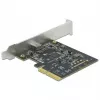 DeLOCK USB 3.2 Gen 2x2 PCIe 3.0 x4 Low-Profile adapteris (89036)