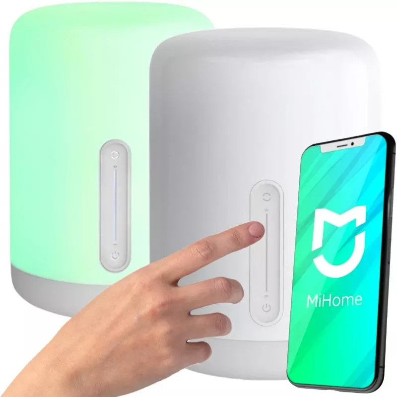 Xiaomi Mi Bedside Lamp 2 išmanusis stalinis šviestuvas baltas Wi-Fi