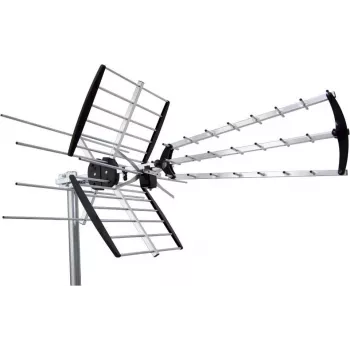 Lauko televizijos antena Maximum COMBO212 juoda sidabrinė metalinė 2,5 kg