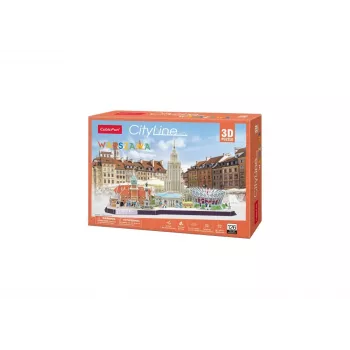 3D dėlionė – Varšuvos panorama