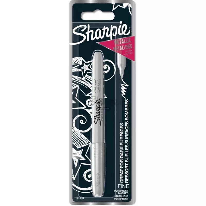 Markeris smulkus Sharpie 1986004 sidabrinis metalinis
