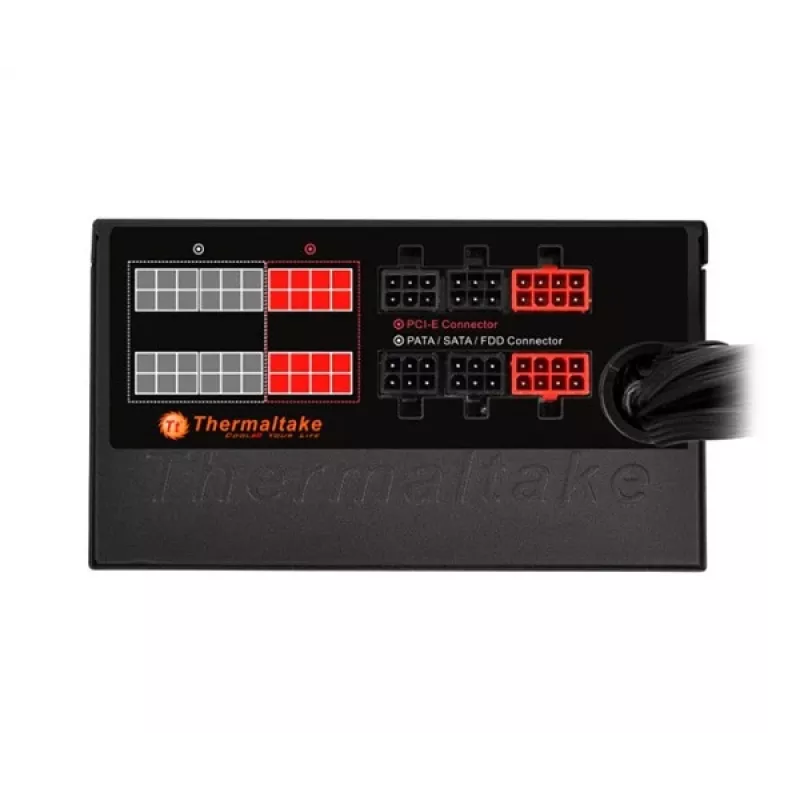Thermaltake SMART SE 630W maitinimo blokas (vidinis) - ATX12V 2.3 / EPS12V 2.92 - 230 V - 630 W - aktyvus PFC - Europos Sąjunga - juoda