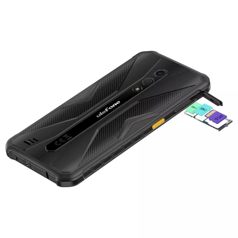Ulefone Armor X12 Pro 4/64GB Juodos spalvos be įkroviklio