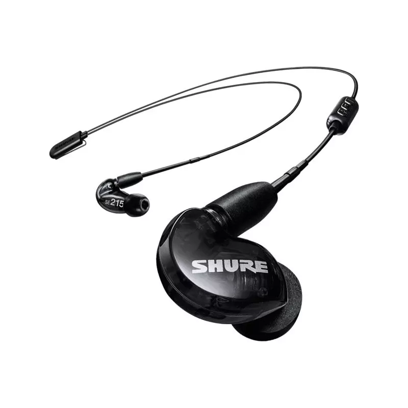 Ausinės Shure SE215, juodos