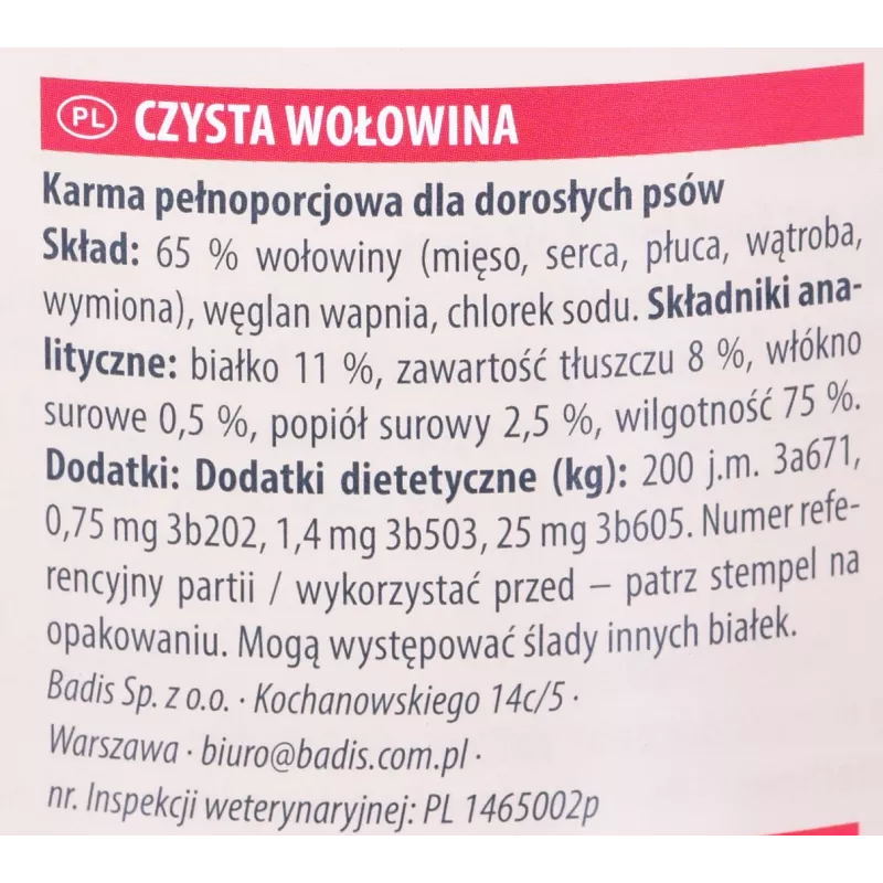 ANIMONDA GranCarno Adult Single Protein Beef šlapias šunų ėdalas - 800 g