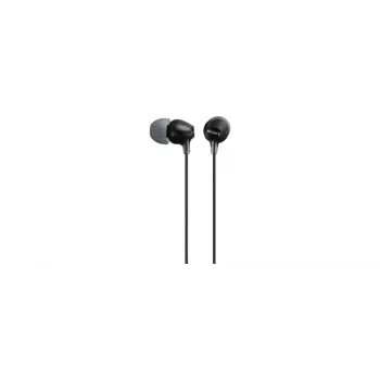 Sony MDR-EX15AP laidinės ausinės, 8–22000 Hz, skambučiai/muzika, 3 g, juodos