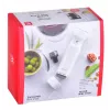 Vyno išsaugojimo siurblys ZWILLING FRESH & SAVE – siurblio galvutė vakuuminiams kamščiams, pilka, Ø 3 cm, aukštis 40 mm, komplekte 3 vnt.