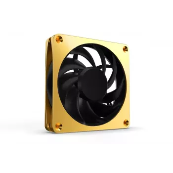 Alphacool LUAC-054 120 mm korpuso ventiliatorius - Auksinis