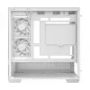 Korpusas DeepCool CG380 3F WH — Baltas, Midi Tower, 235×437×451 mm, ITX/mATX, 3x 120 mm ventiliatoriai