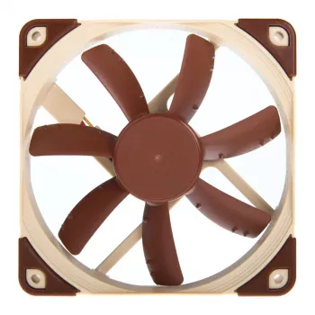 Ventiliatorius Noctua NF-S12A FLX 120 mm korpuso ventiliatorius, 12 V, 700–1200 RPM, 107,5 m³/h oro srautas, 1,44 W
