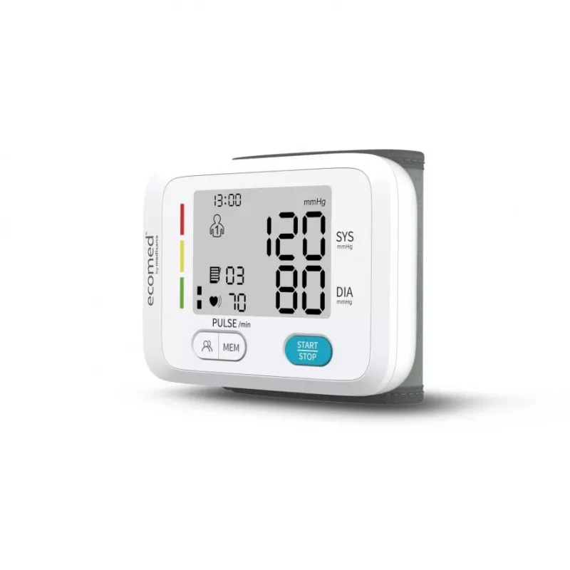 Automatinis viršutinės rankos kraujospūdžio matuoklis Ecomed BW-83E, 2 vartotojai