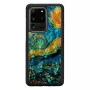 Apsauginis telefono dėklas iKins, skirtas Samsung Galaxy S20 Ultra — žvaigždėto nakties juodos spalvos