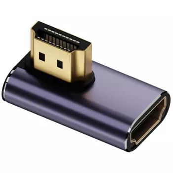 HDMI A tipo į HDMI A tipo adapterių rinkinys 4smarts 541489, pilkas, 4 vnt., 40 g
