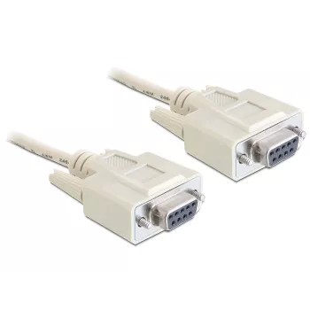 Serijinis kabelis DeLOCK 84250 pilkas 5 m Sub-D9