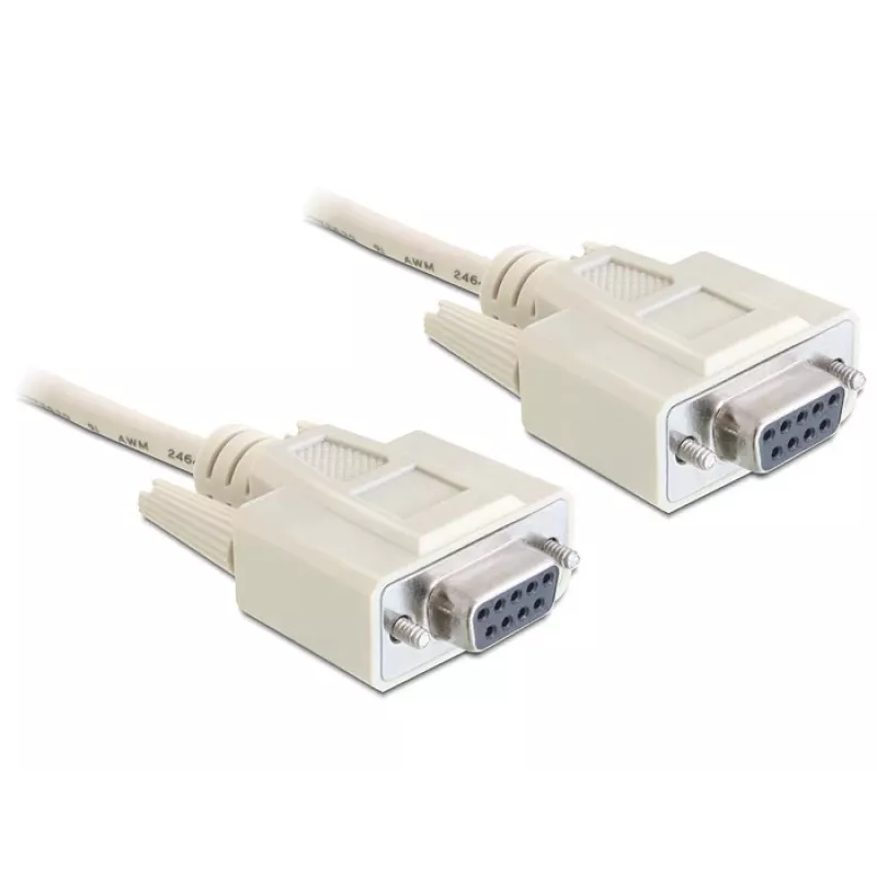 Serijinis kabelis DeLOCK 84250 pilkas 5 m Sub-D9