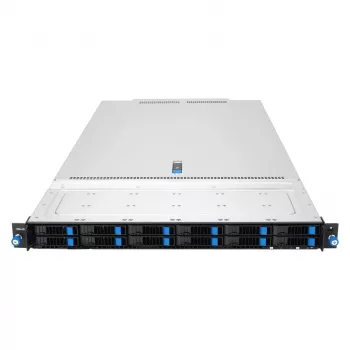 Rack 1U stalinis kompiuteris ASUS ExperCenter Pro ERA100A B6 — Intel Core i5, 8 GB DDR5, 4×2,5 colio vietos, 500 W maitinimo šaltinis, 1×PCIe 5.0 x16, 3×RJ-45