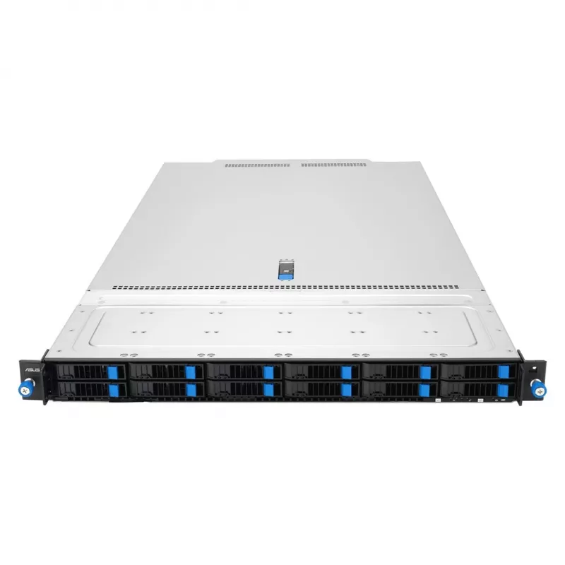 Rack 1U stalinis kompiuteris ASUS ExperCenter Pro ERA100A B6 — Intel Core i5, 8 GB DDR5, 4×2,5 colio vietos, 500 W maitinimo šaltinis, 1×PCIe 5.0 x16, 3×RJ-45
