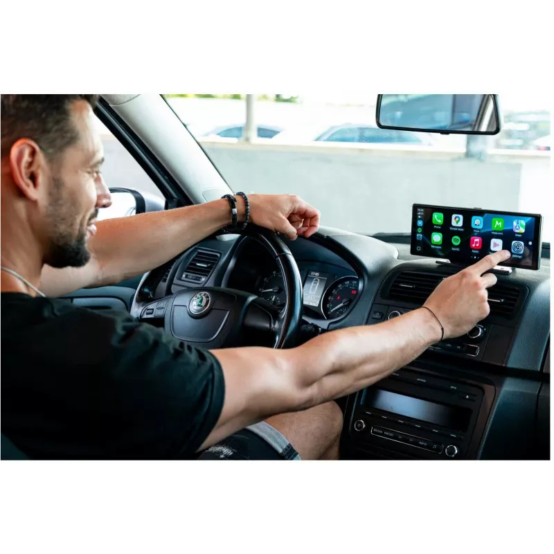 SCT M1060BWT automobilinis CarPlay ir Android Auto imtuvas