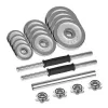 Reguliuojami hanteliai Rebel Chrome 20 kg su dėklu ir štangų strypais (2) — svareliai 2,5 kg, 1,25 kg, 0,5 kg