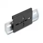 Montavimo rinkinys DeLOCK 67145 juodas aliuminis