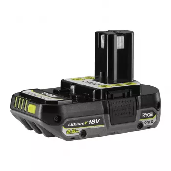 Ryobi RB18L25, akumuliatorius, ličio jonų (Li-Ion), 2,5 Ah, 18 V, juoda, žalia, 1 vnt.