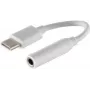 Mobiliojo telefono laidas ShiverPeaks BS14-05020, USB-C – 3,5 mm, 0,1 m, baltas