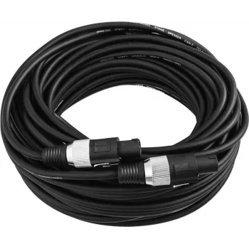 Garsiakalbio kabelis Omnitronic 3022130P, 2×2,5 mm², 20 m, juodas
