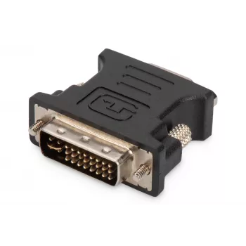 Assmann DVI adapteris DVI(24+5) - HD15 M/F DVI-I Dual Link bl (AK-320504-000-S)