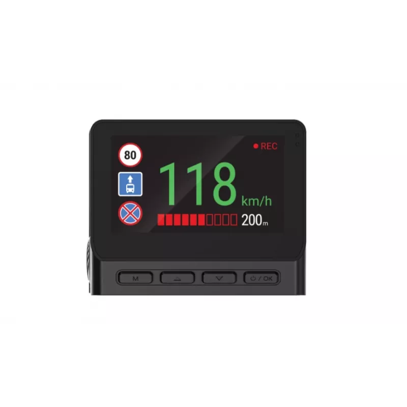 Vaizdo registratorius Navitel RS990 su GPS ir 3 colių IPS ekranu