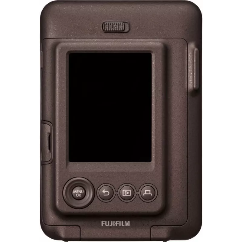 Momentinė spausdinimo kamera Fujifilm Instax mini LiPlay, 1/5 colio 2560×1920 CMOS, spaudiniai 86×54 mm, 2,7 colio TFT, Bronzinė