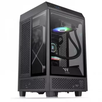 PC korpusas Thermaltake The Tower 100 Mini Tower Juodas